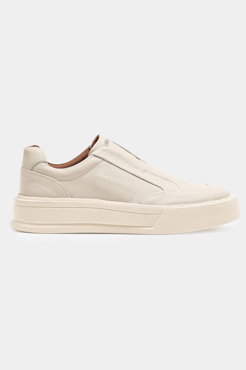 Tênis Couro Comfort Tech Off White