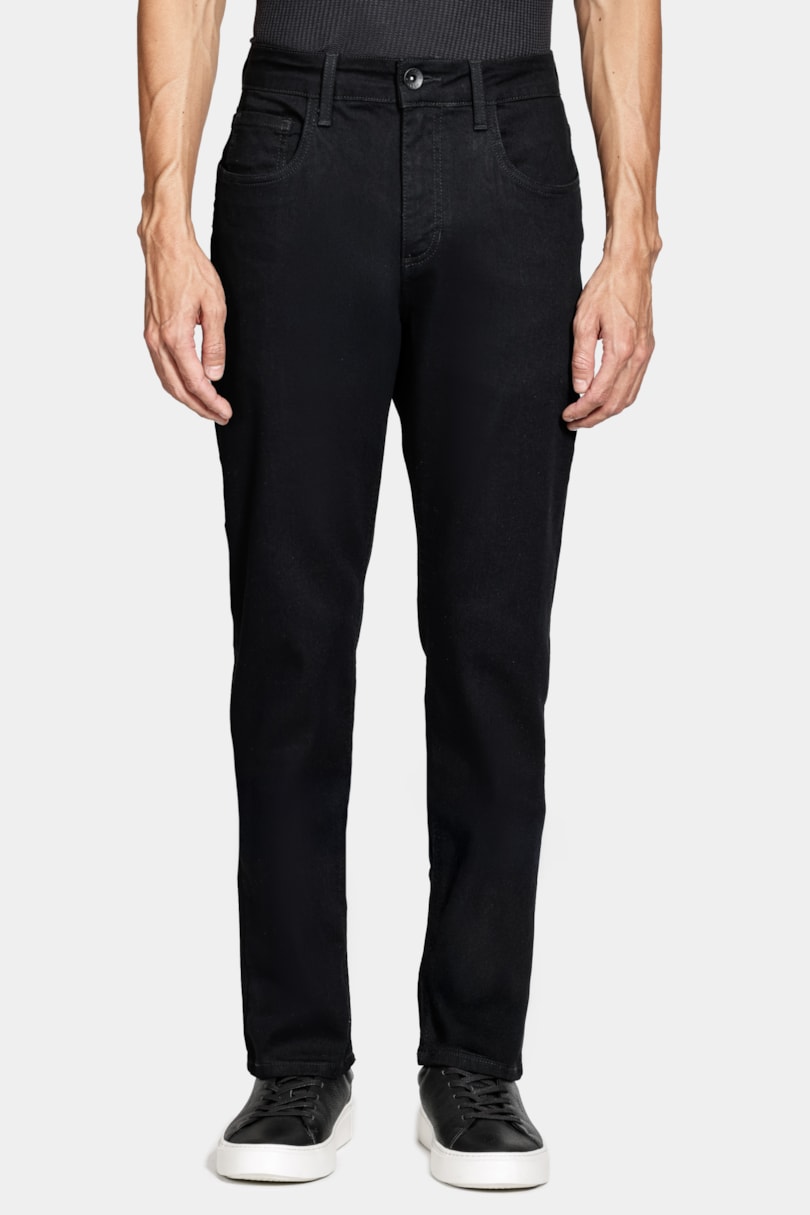 Calça Jeans Slim Básica Black Black