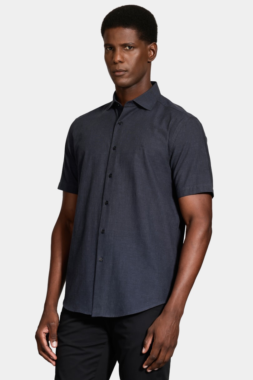 Camisa Manga Curta Sl Ns Black Marinho