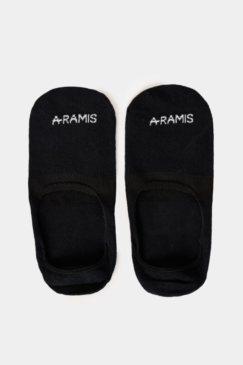 Kit 2 Meia Neo Invisível Aramis Preto