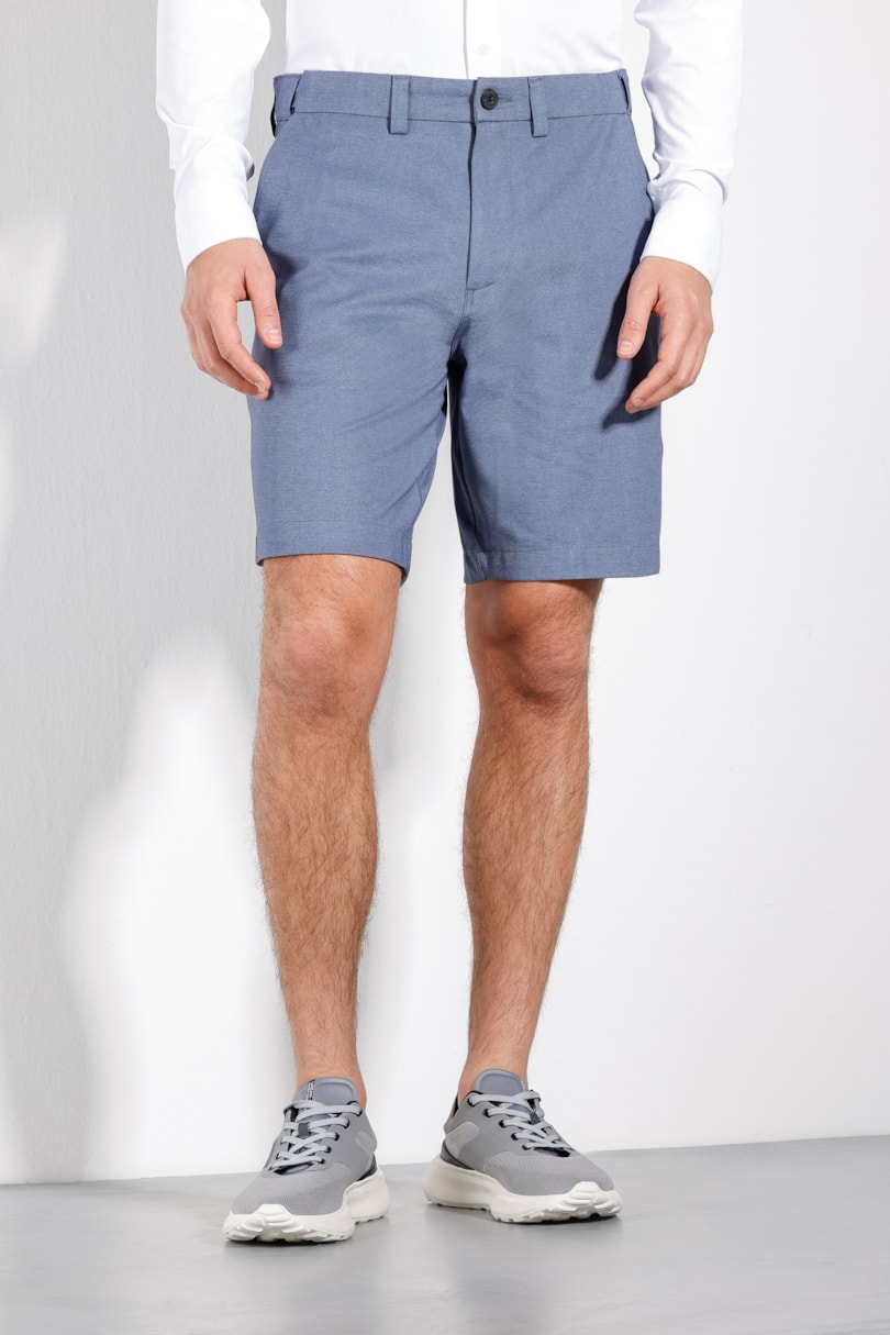 Bermuda Chino Malha Moovex Marinho