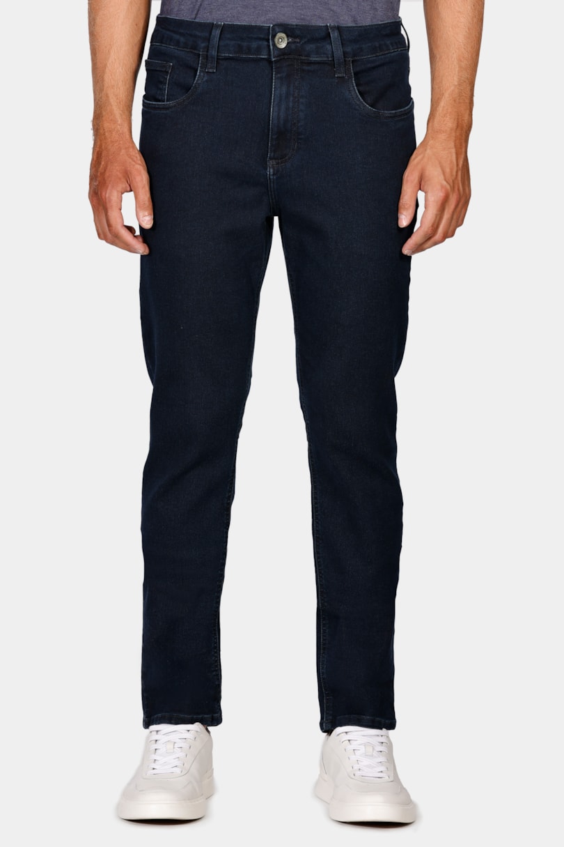 Calça Jeans Slim Básica Blue Azul