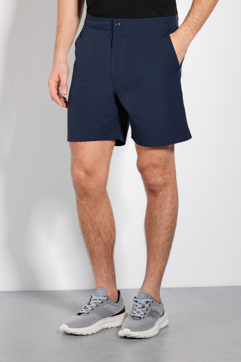 Bermuda Curta Tailored Flex Marinho